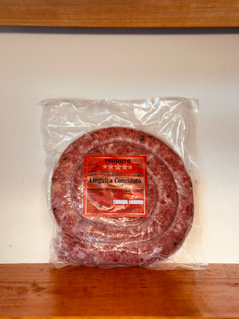 Linguiça de porco com pimenta 