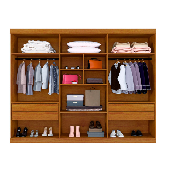 Guarda Roupas New Master 6 Portas
